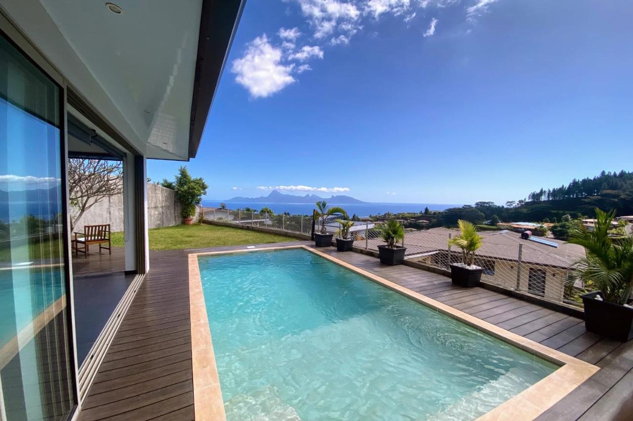 Villa Tiki Wonderfull Sea View Punaauia  Exterior photo